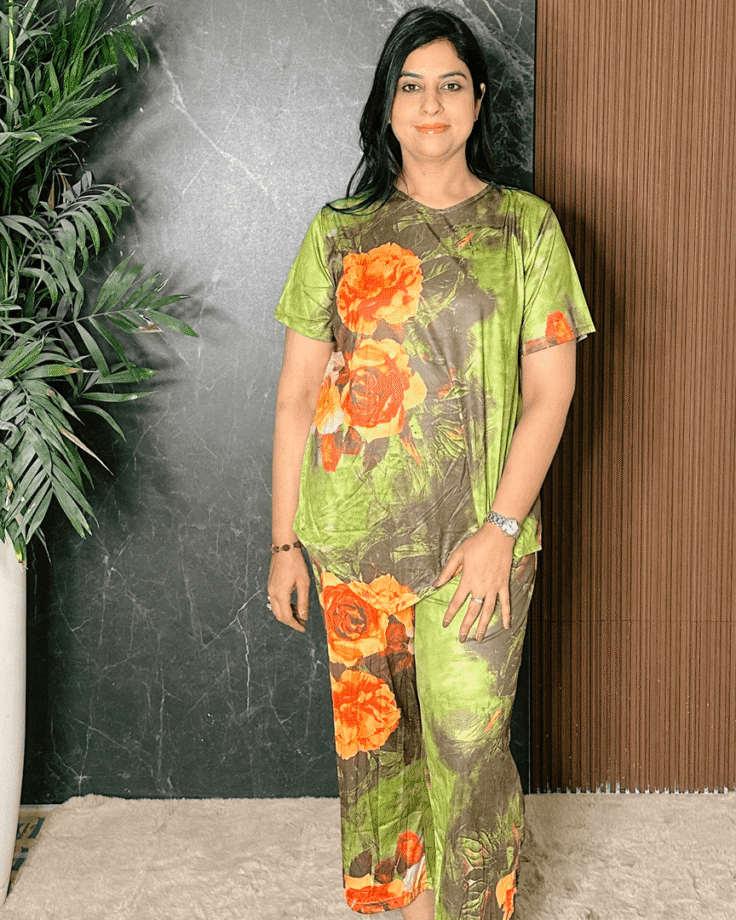 Floral Printed Co-ord Set