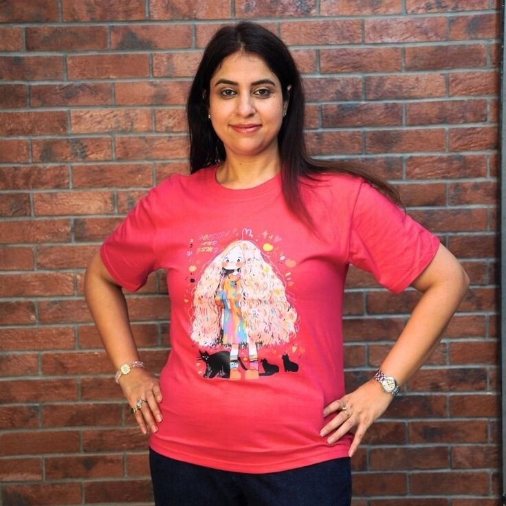 Girl in Curls T-Shirt